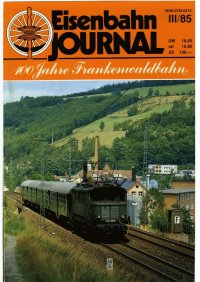 EJ 100 Jahre Frankenwaldbahn