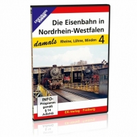 DVD - Die Eisenbahn in Nordrhein-Westfalen - damals, Teil 4