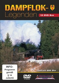 Dampflok-Legenden - 10 DVD Box